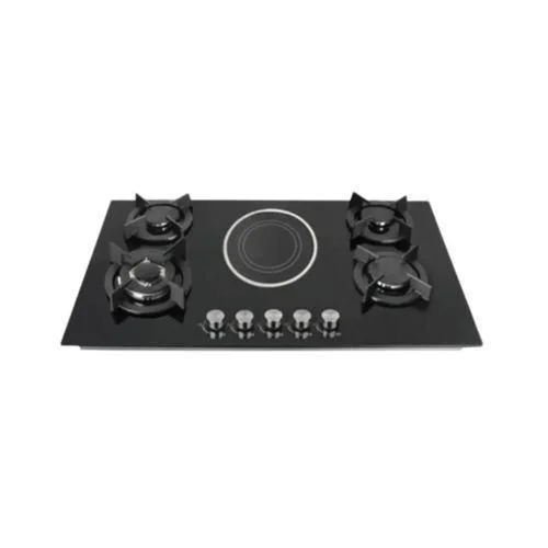 Bolesi built in hob cooker 4 gas 1 induction burner